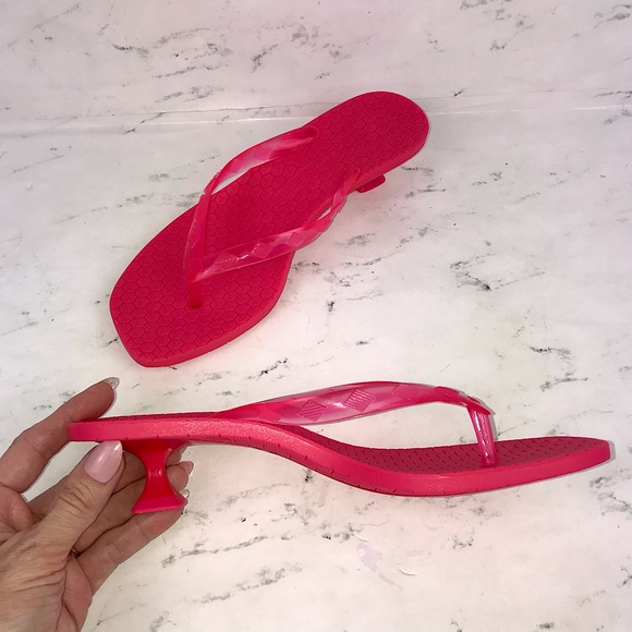 NWOT Sigerson Morrison Jewel Heel Thong Sandal - Picture 8 of 10